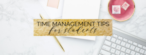 time management tips for students cover