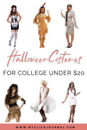 halloween costumes collage