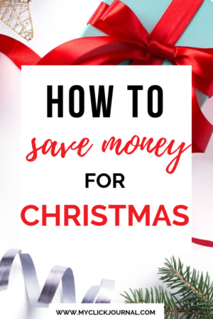 how to save money for christmas and the holidays