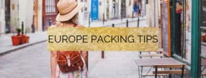 europe summer packing list and europe travel essentials