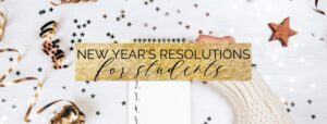 new year's resolutions for 2020 for students!