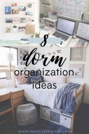 8 dorm organization ideas for college students