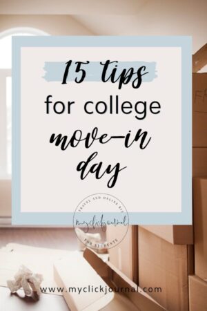 15 tips for college move in day