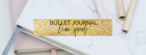 bullet journal exam spreads for college | myclickjournal